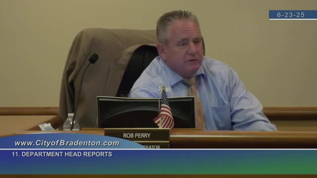 Chief Kramer welcomes Mr. Schueller and emphasizes kindness in public service