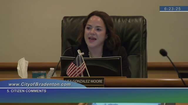 Votes at a glance: Bradenton council actions July 23, 2025