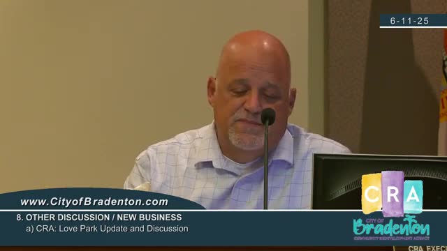 City Creates Sinking Funds for CRA Maintenance and Love Park Development