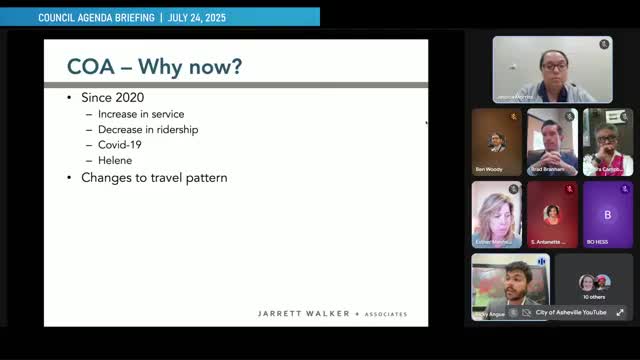 Asheville Transit Study Considers Ridership Versus Coverage Goals