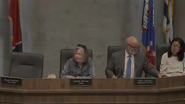 KTA Board Farewells Commissioner Brakewitz Celebrating Significant Community Impact