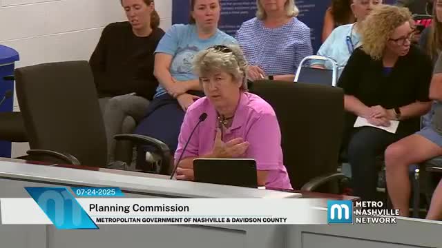 Commission approves PUD amendment to add a 48,000-sq.-ft. self-storage building at Charlotte Pike; owners and neighbors negotiated parking, lighting and repair