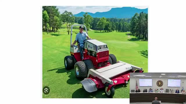 Board approves new mowers for parks maintenance; staff cites efficiency and reliability
