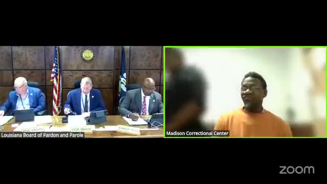 Committee on Parole denies parole for David Augustine; board requests transfer for sex‑offender treatment