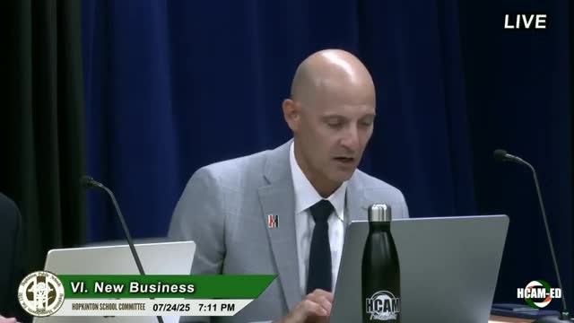 School committee accepts $15,164.30 in Hopkinton Education Foundation grants and small Marathon donations