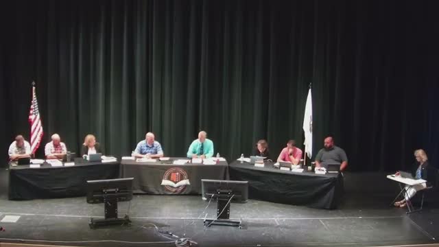 Board approves $8,000 purchase of 30 dual‑credit communications textbooks for RCHS