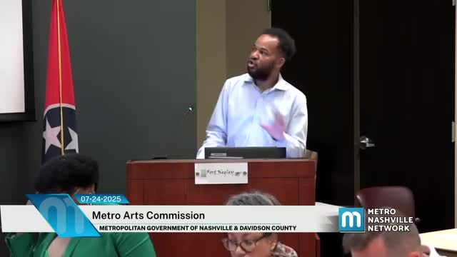 Nashville Arts Commission Approves Spring 2026 Internships for Community Arts Leaders Program