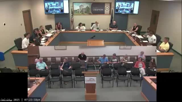 Crafton police chief reports evidence-room cleanup work, equipment upgrades and staffing changes