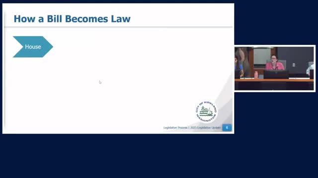 Kirkland Council Establishes Legislative Work Group for 2026 Session Planning