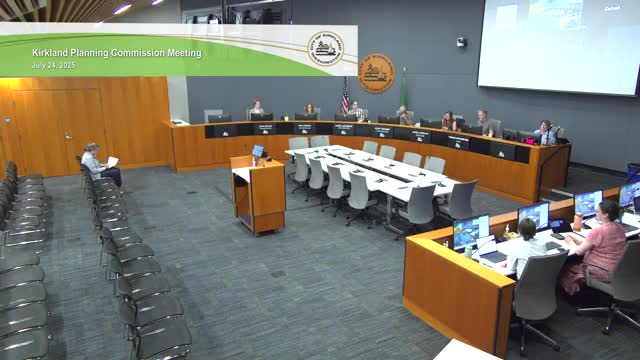 Kirkland Planning Commission Hears Public Comments on Critical Areas Ordinance Update