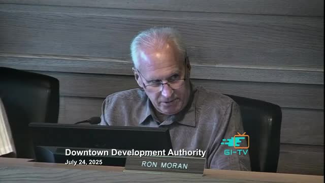 Votes at a glance: DDA approves consultant, landscaping and tree removals; minutes and financial report adopted