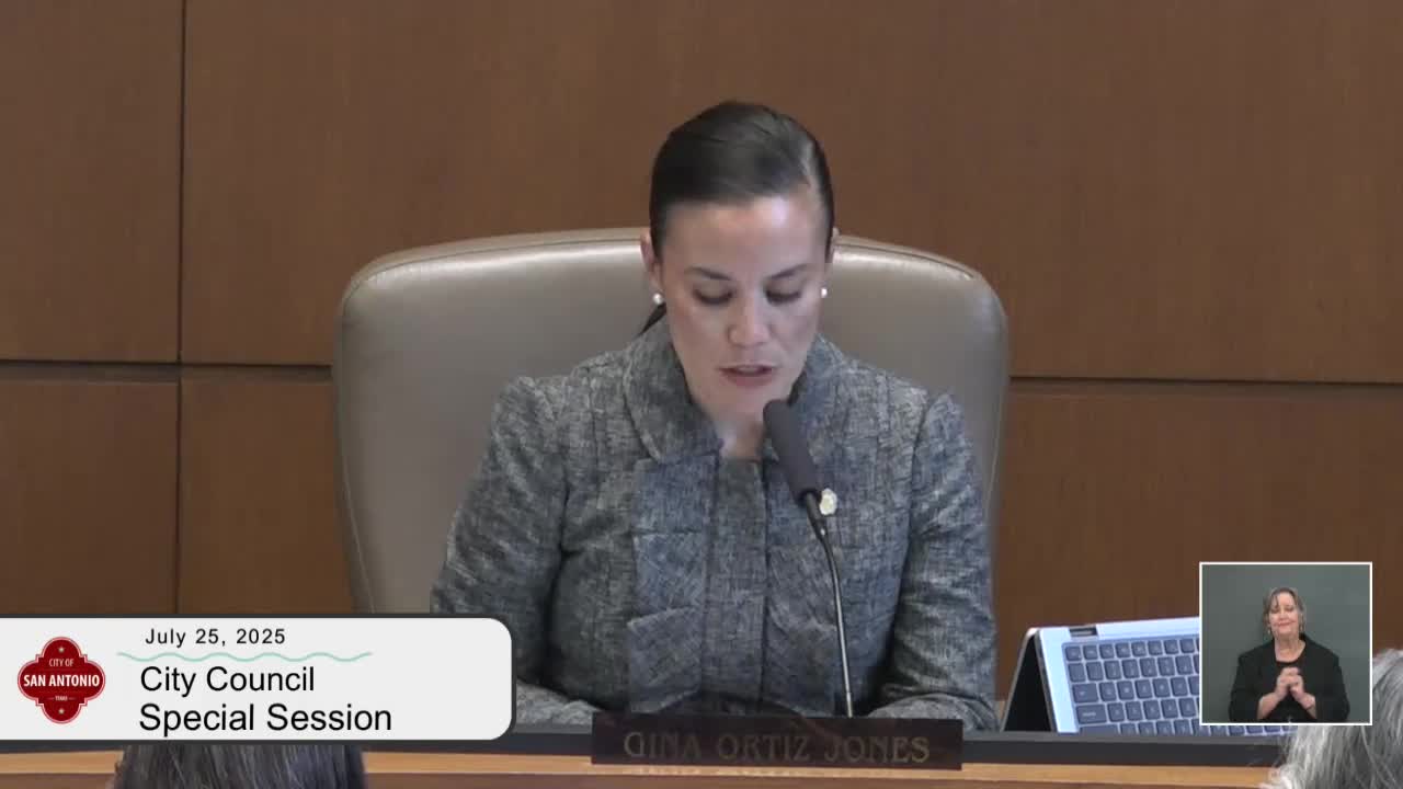 San Antonio leaders discuss funding strategies for infrastructure and special projects