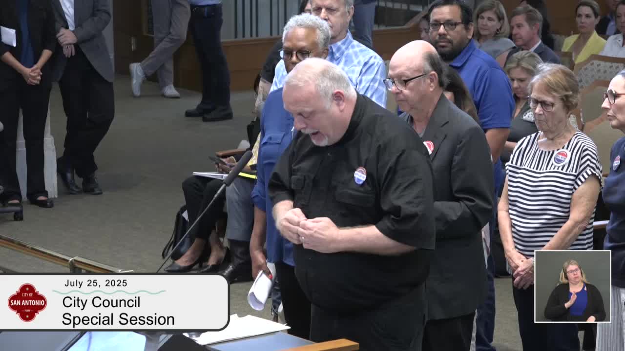 COPS Metro Leaders Urge San Antonio Council Against Project Marble Tax Funding