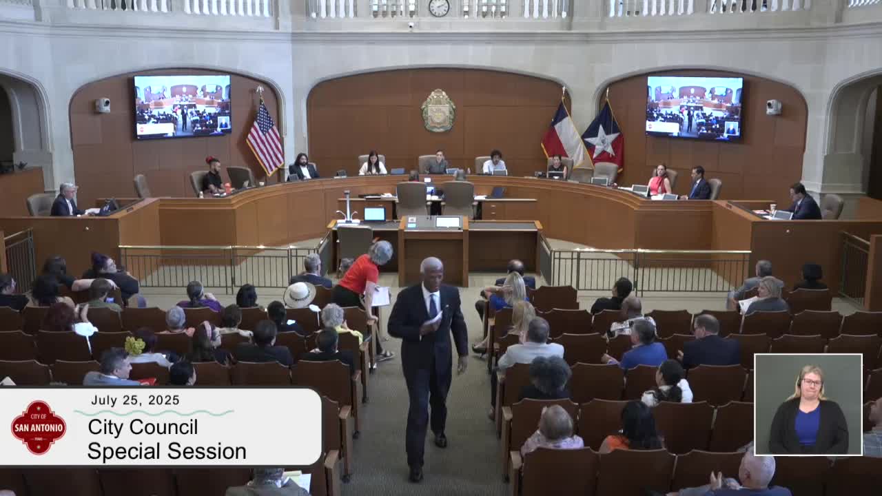Lupita Gonzales Addresses Mayor and Council During Public Meeting