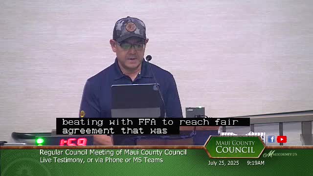 Hawaii Testifier Urges Adoption of Resolution 25-150 Amid COVID Challenges