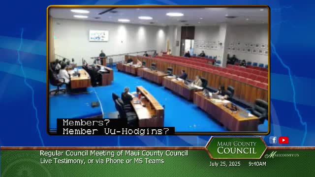 Council Discusses Permitting Challenges for Shoreline Properties and Housing for Kupuna