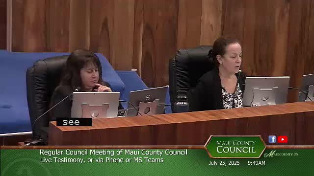 Deputy Housing Director Salma Luma Taafa Advocates for Affordable Housing in Wailuku