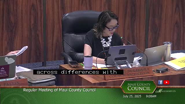 Maui Council Receives Support for Hazard Pay Resolution from Firefighters Association