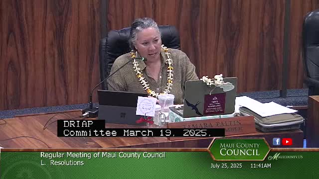 Maui County Council Approves Donations for Wildfire Recovery and Commission Appointments