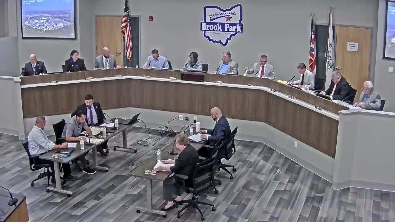 Brook Park council introduces Planned Unit Development ordinance for proposed stadium and mixed‑use district