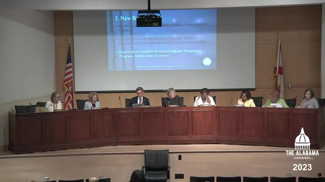 Alabama Education Board Approves Multiple Undergraduate Programs and Commends Gabe Marsh