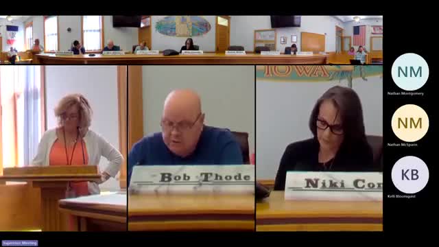 Webster County Treasurer presents FY26 investment policy, selects bank bids and names depositories