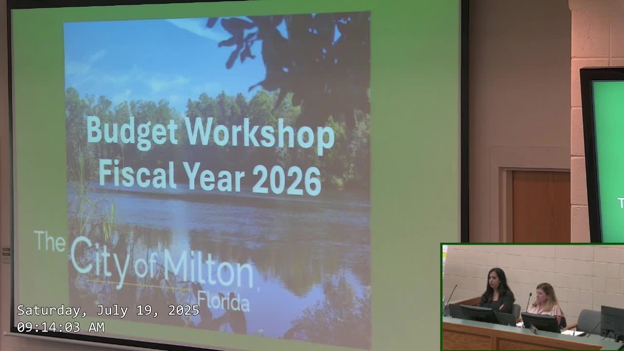 Milton Leaders Highlight Community Events and Infrastructure Improvements in Annual Review