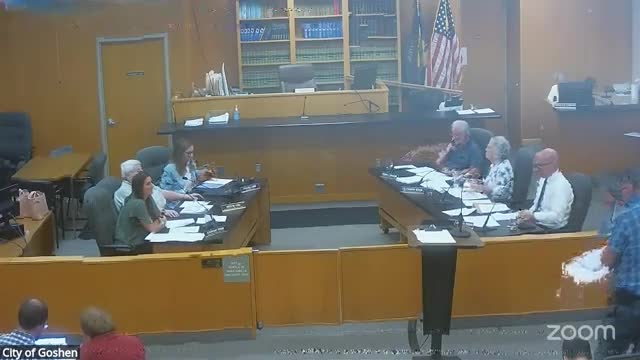 Stormwater board accepts corrected Goshen Community Schools plan and amendment for Tesla chargers at fuel station