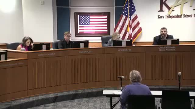 Katy ISD prepares local policy changes for new state rules on personal communication devices; trustees debate homeschool extracurricular opt-out