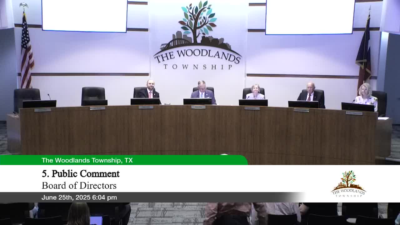 Township approves outreach on e‑vehicle safety; residents press for infrastructure fixes