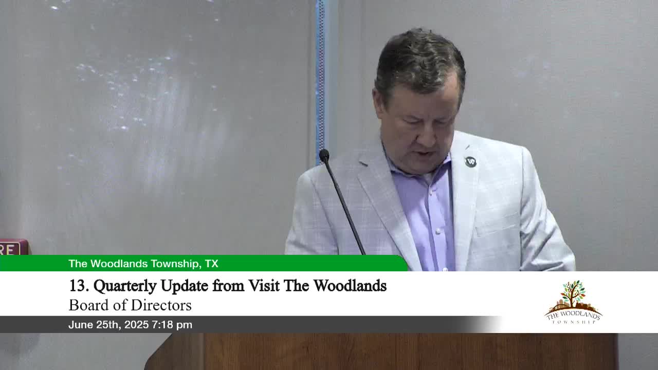 Visit The Woodlands reports soft April hotel demand, launches summer campaign and executive shuttle to Love Field