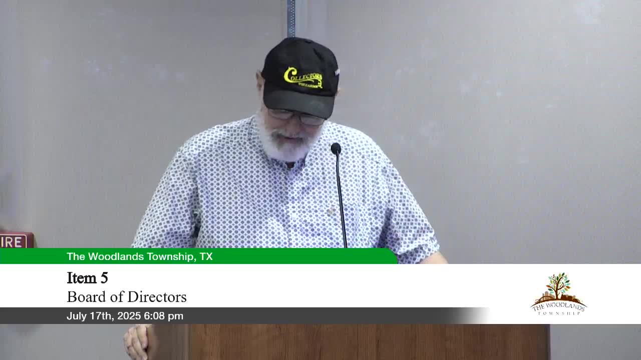 Resident asks board to investigate alleged deannexation and voter removal tied to developer