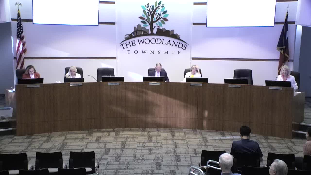 Woodlands Board Calls Director Elections and Discusses Emergency Response Planning