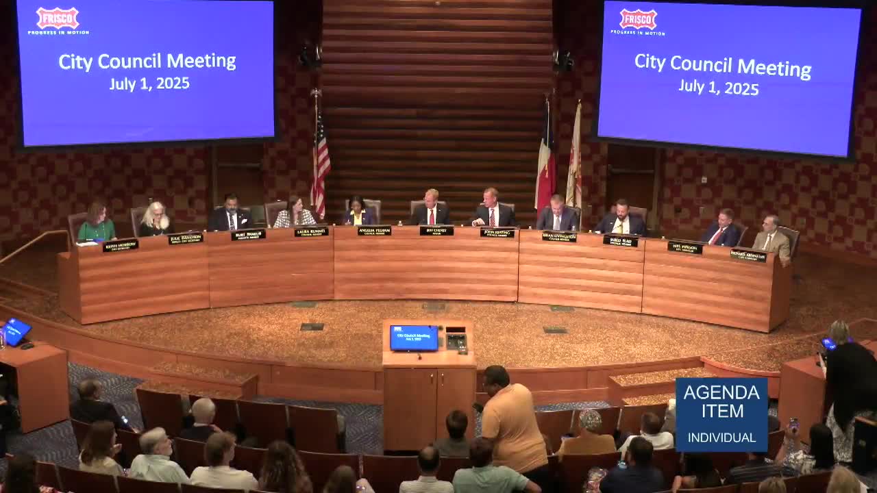 Frisco Council reconsiders leadership after executive-session legal review; mayor pro tem, deputy mayor pro tem confirmed with narrower margins