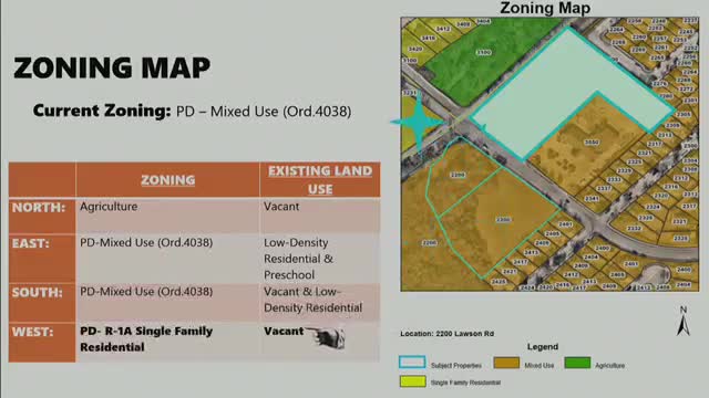 Council denies planned‑development proposal for Lawson‑Clay Mathis corner, leaving retail‑heavy alternatives for future consideration