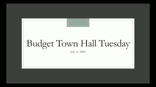 Mesquite presents budget priorities from 1,045 residents; public safety and street repairs top lists