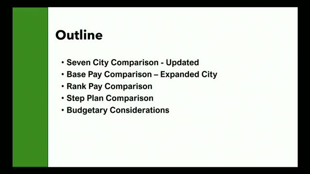 Mesquite City Council reviews public safety pay comparisons and budgetary strategies