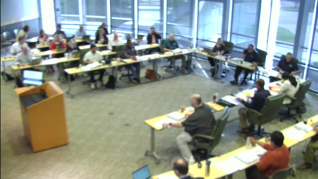 Councilman Smith leads prayer at Mesquite's annual budget workshop