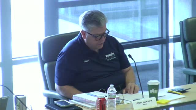 Mesquite City Council Focuses on Future Development During Budget Workshop