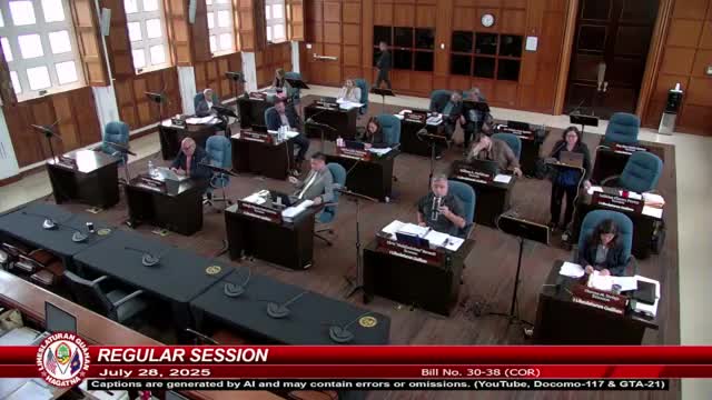 Guam Senate Advances Bill 30-38 for Islandwide Garbage Collection and Assistance Program