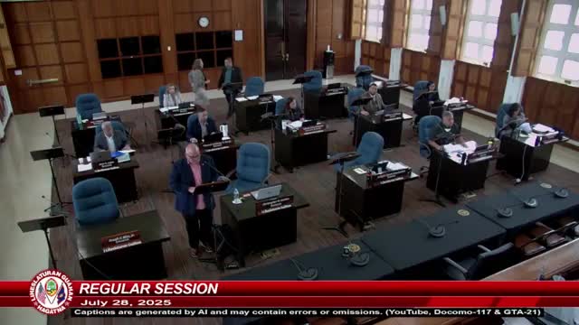 Commission Nominates Juan K. Cabo for Veil Service Commission Amid Objection