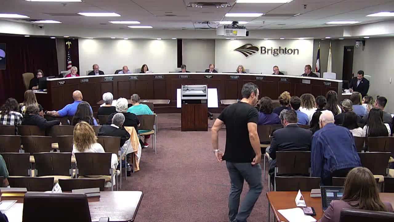 Brighton City Council Approves Consent Agenda and Swears in New Commission Members