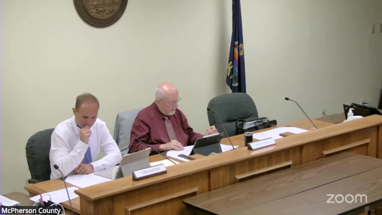 County reports McPherson County Building construction about 55% complete