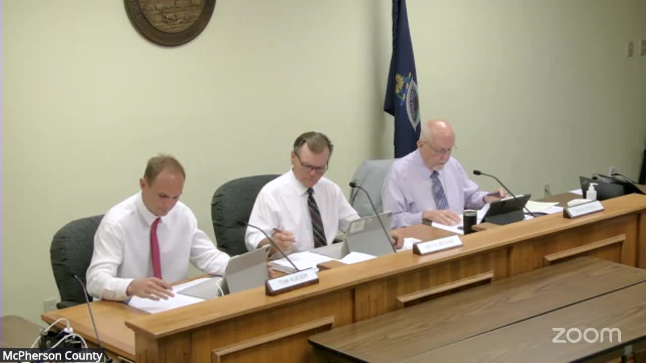 McPherson County commissioners agree to pursue half-cent sales tax to fund ambulance services and mental health programs