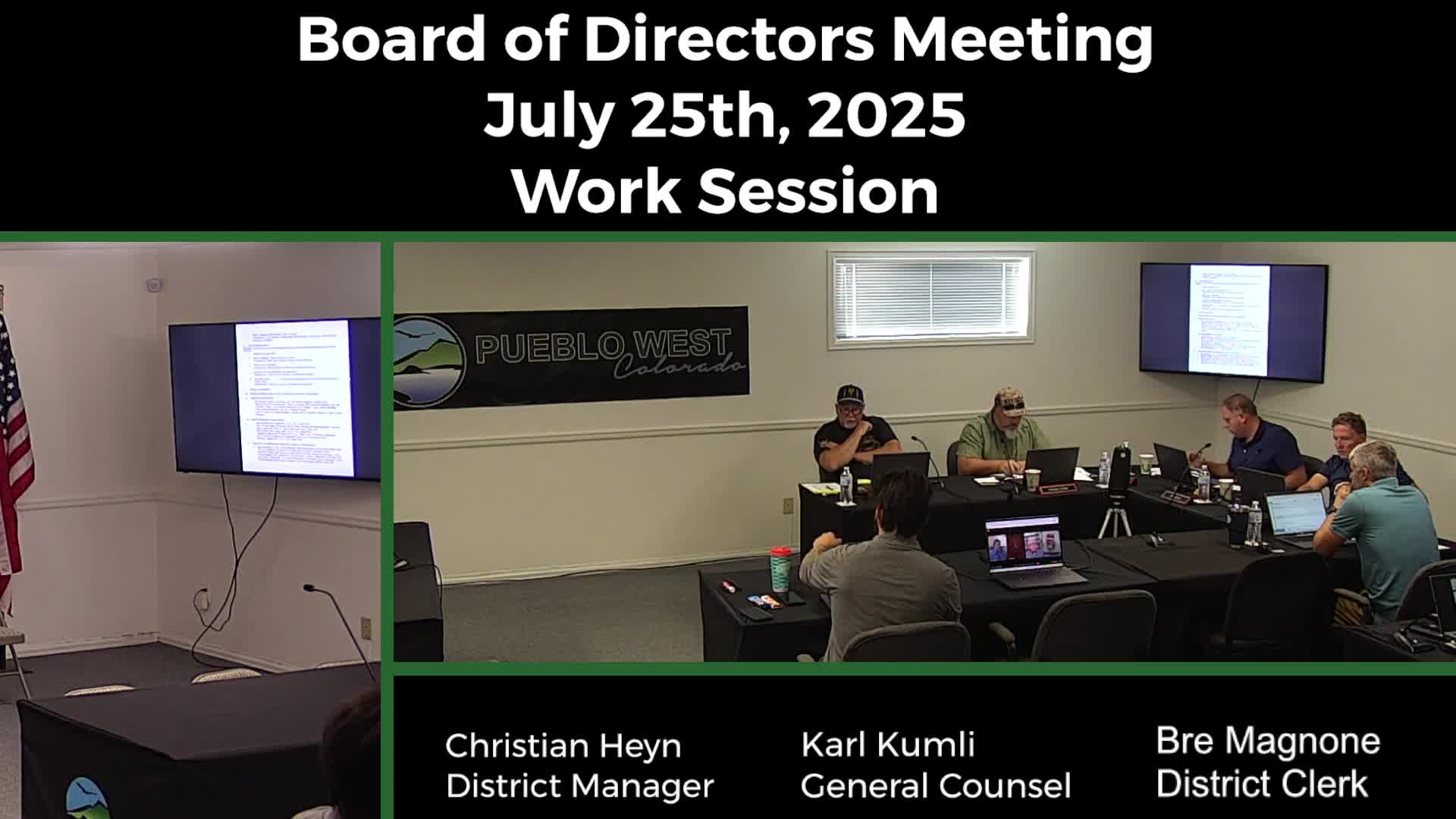 Pueblo West board presses staff for clearer procurement policy changes and earlier meeting packets