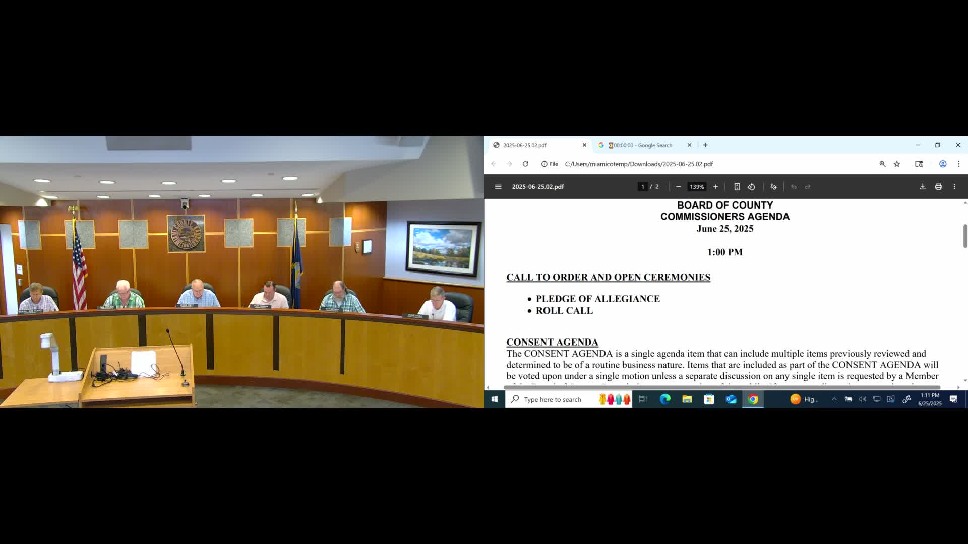 Miami County approves conditional use permit for Tridtree contractor shop with new lot‑split condition