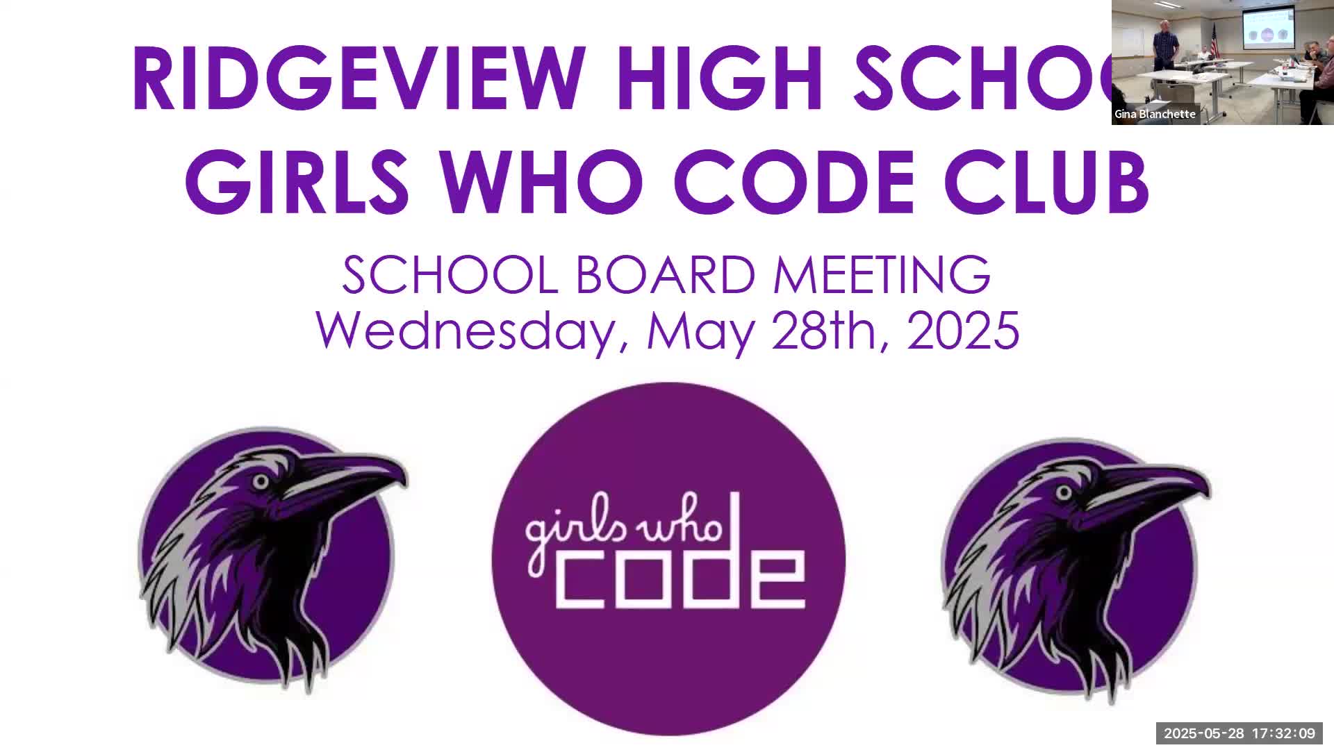 Ridgeview students showcase Girls Who Code program with classroom outreach