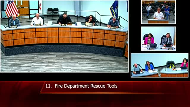 Commission approves purchase of battery-powered extrication tools for fire department