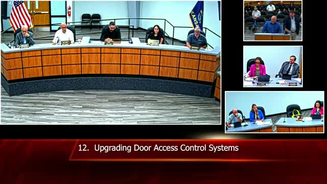 Commission approves $170,000 contract with INA Alert to consolidate door access systems