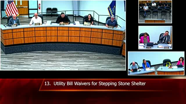 Commission approves temporary utility waivers for Stepping Stone shelter; staff expects ESG decision soon